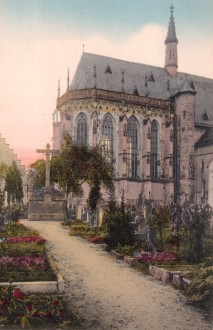 Ritterkapelle Ha0furt - historische kolorierte Postkarte um 1910