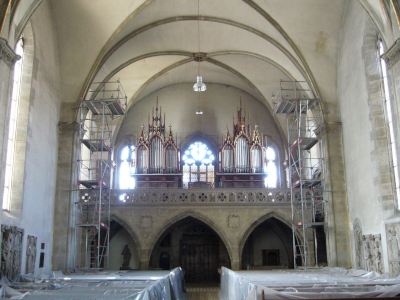 Ritterkapelle Haßfurt: Renovierung des Innenraums mit Empore 2006, Ansicht 01
