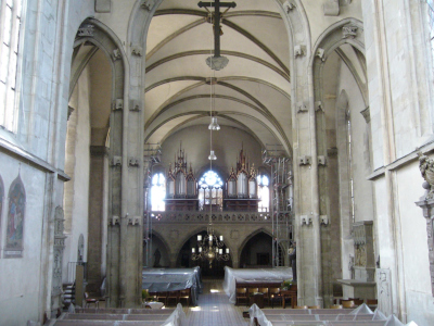 Ritterkapelle Haßfurt: Renovierung des Innenraums mit Empore 2006, Ansicht 02