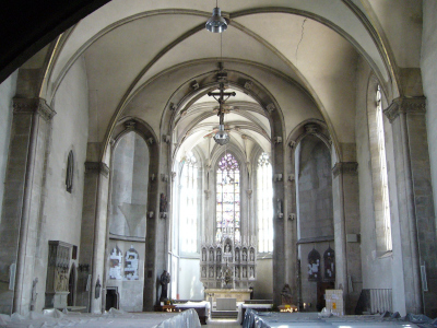 Ritterkapelle Haßfurt: Renovierung des Innenraums mit Langhaus und Chor im Jahre 2006