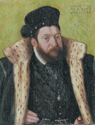 Ein Portrait des Herzogs Johann Friedrich II. von Sachsen