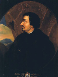 Ein Portrait des Würzburger Bischofs Melchior Zobel von Giebelstadt