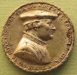 Goldene Medaille von Bischof Melchior Zobel von Giebelstadt