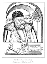 Wilhelm von Grumbach &ndash; zeitgenössisches Porträt