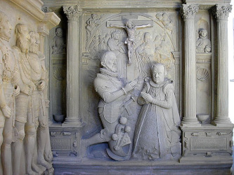 Kirche Rentweinsdorf &ndash; Epitaph für Sebastian und Anna Rufina von Rotenhan (um 1600)